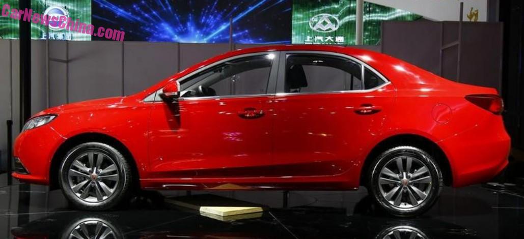 Roewe 360 hits the 2015 Chengdu Auto Show in China