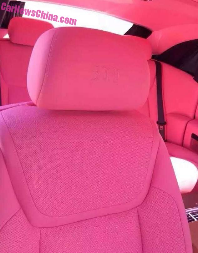 RollsRoyce Ghost is Pink in China