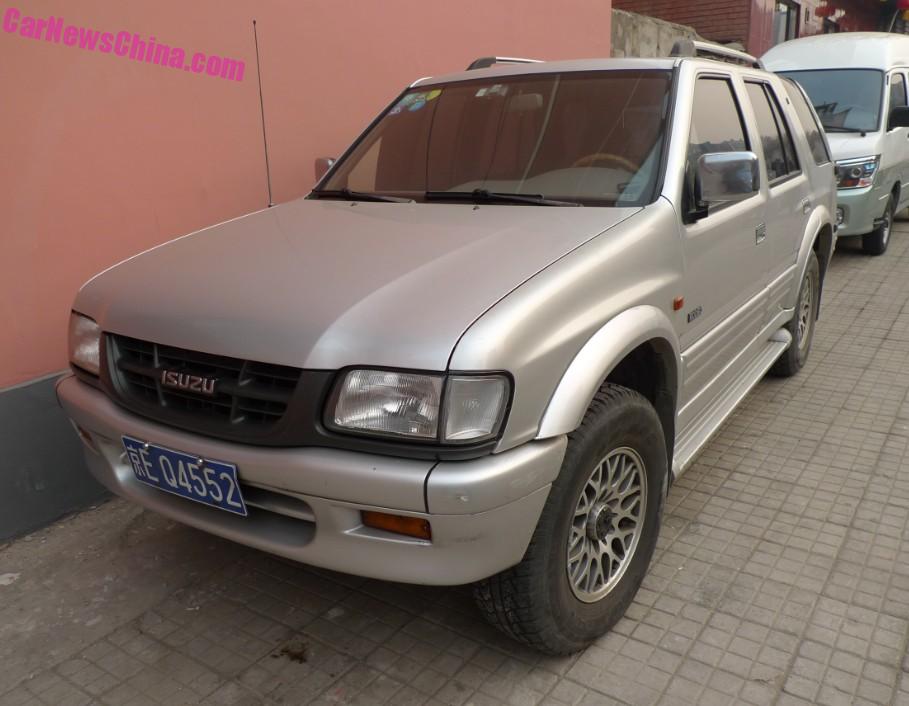Spotted in China: first generation Isuzu Rodeo