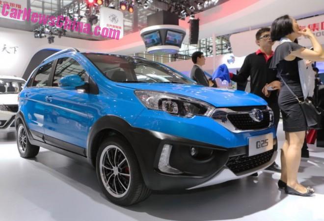 Changhe Q25 unveiled on the Guangzhou Auto Show in China