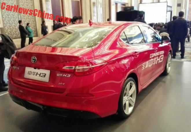 Spy Shots: Brilliance V3 SUV is Naked in Red in China 