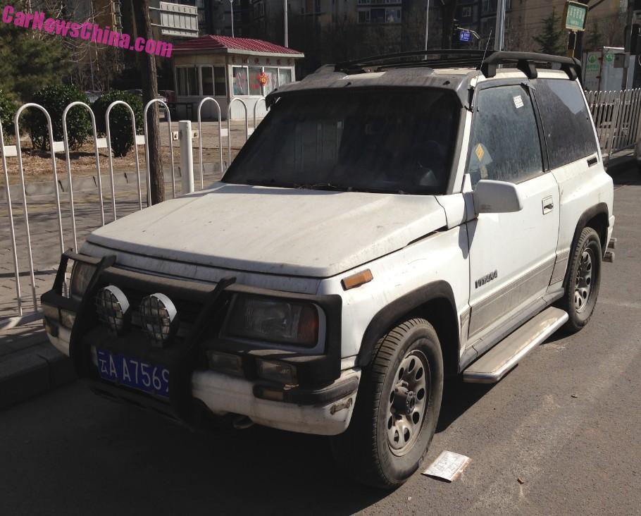 Spotted in China: the Guangdong Wanli Suzuki Vitara JLX WLZ5020XLD