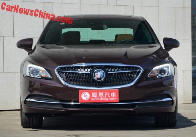 2017 Buick LaCrosse launched on the Chinese car market