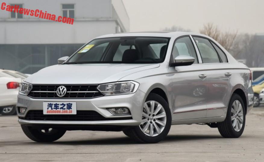 Facelifted Volkswagen Bora hits the Chinese car market