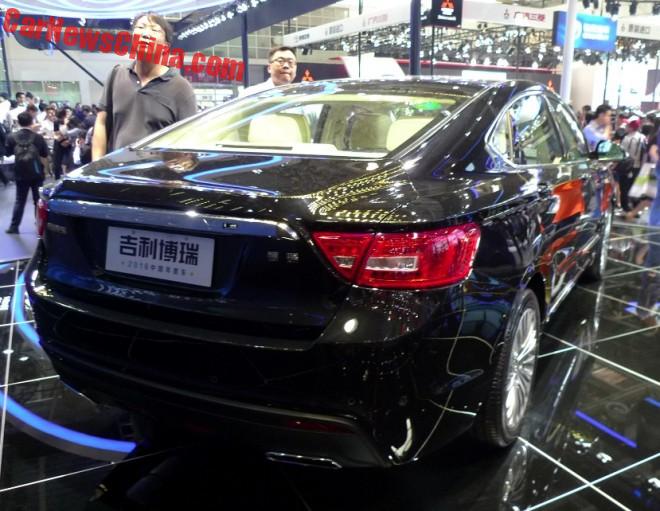 Geely Borui Individual Unveiled On The Beijing Auto Show