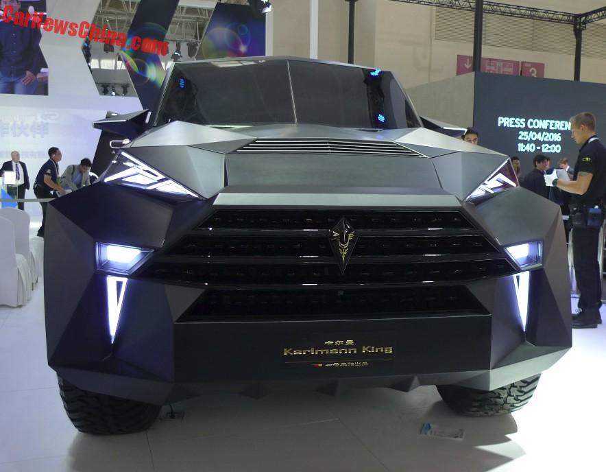 Karlmann King mega SUV debuts on the Beijing Auto Show