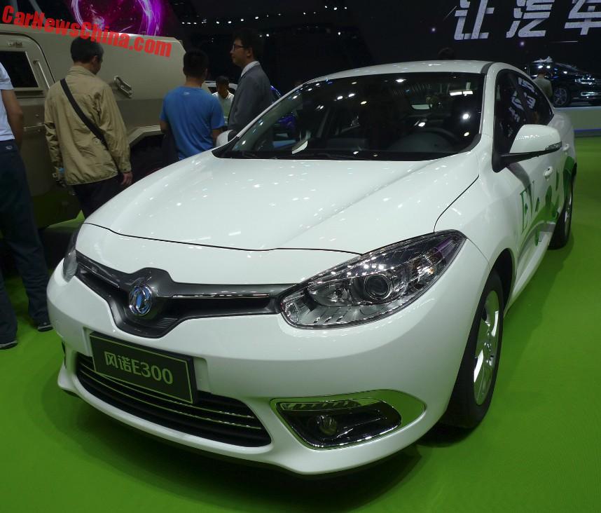 Dongfeng Fengnuo E300 EV Is A Renault Fluence Z.E. on the Beijing Auto Show