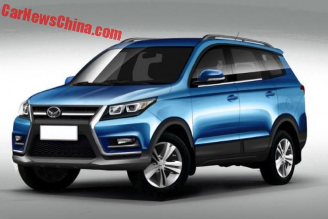 Spy Shots: Beijing Auto Huansu S6 is getting Ready for the 