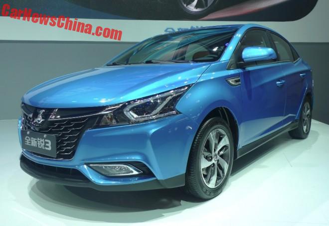 Luxgen 3 Sedan Launched On The 2016 Beijing Auto Show - CarNewsChina.com