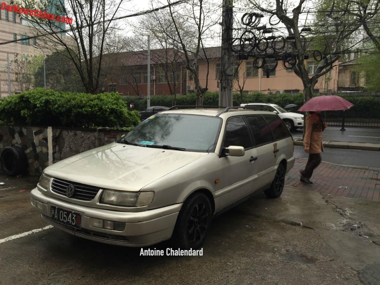 Spotted In China: Volkswagen Passat B4 GL Wagon
