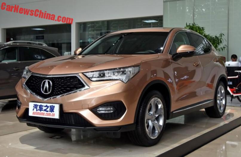 Acura CDX Arrives At The Dealer In China