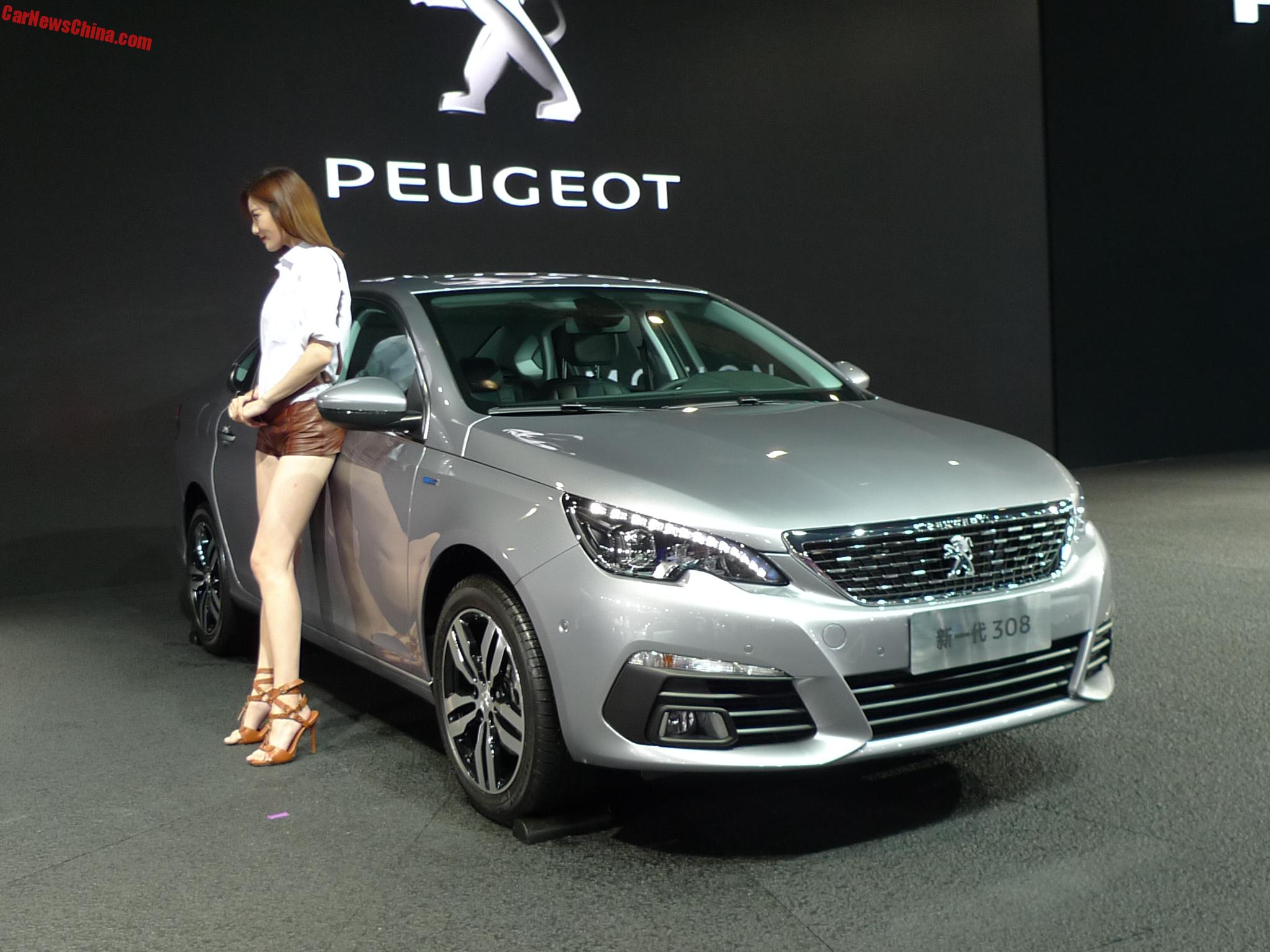 New Peugeot 308 Sedan Launched On The Chengdu Auto Show