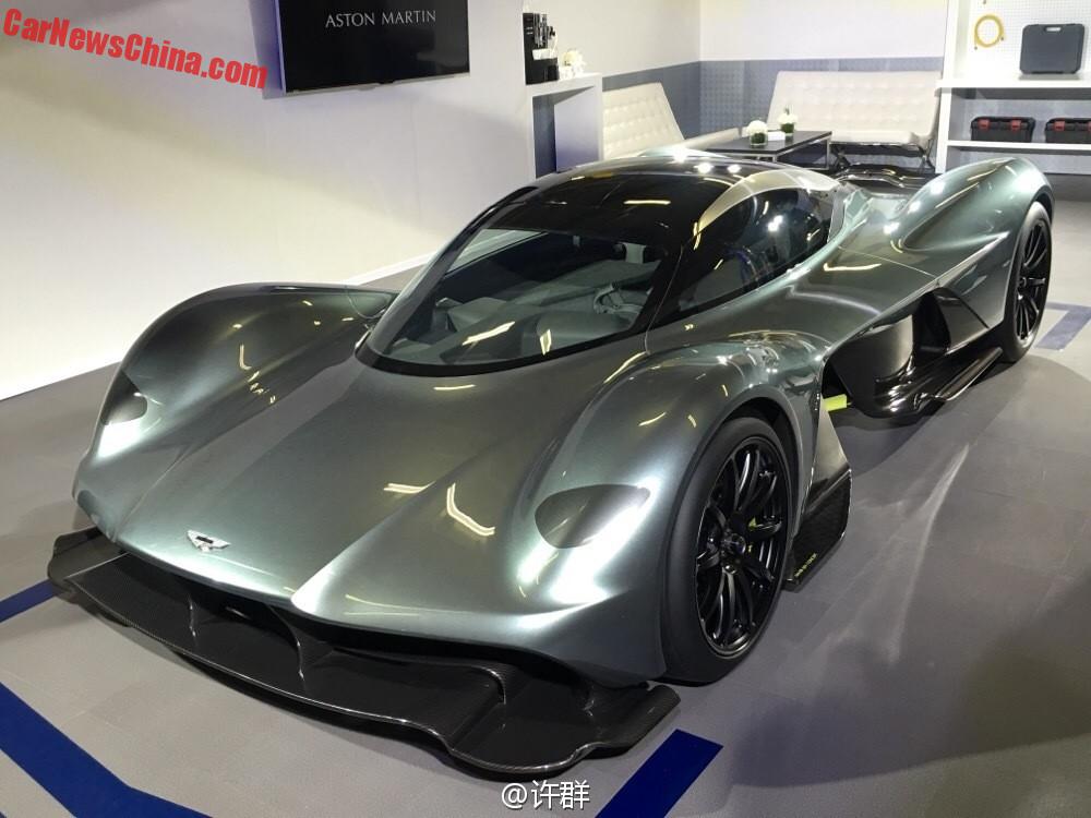 Aston Martin AM-RB 001 Supercar Concept Visits China