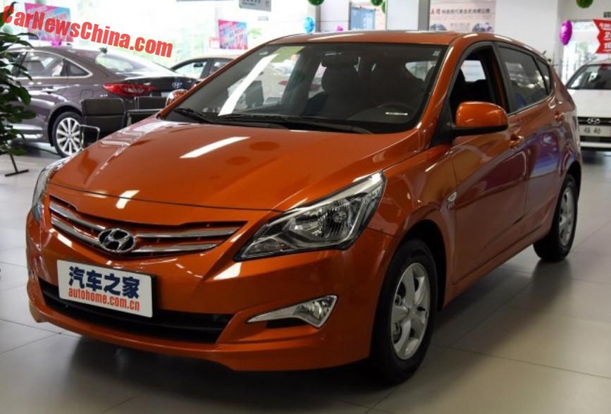 This Is The New Hyundai Verna Hatchback For The Chinese Auto Market