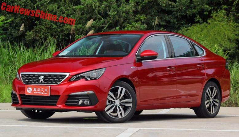  Peugeot sedán lanzado en el mercado automovilístico chino