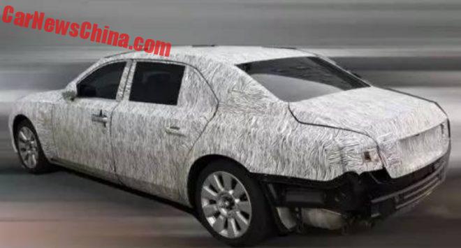 Spy Shots: Hongqi N501 Testing In China