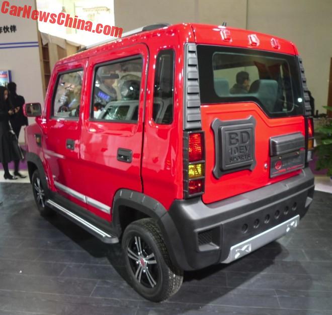 The Bodo BD10 LSEV From China Is An Electric Hummer H2 But A Bit Smaller