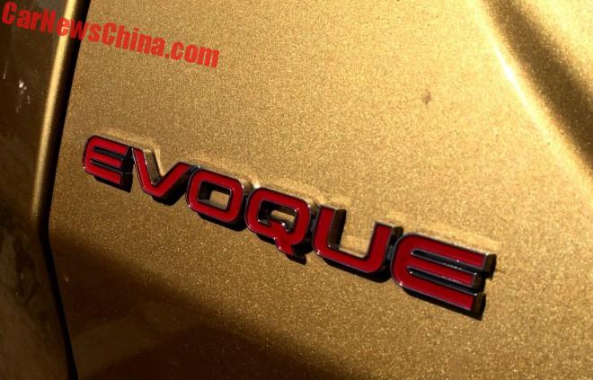 This Is Not A Range Rover Evoque In China