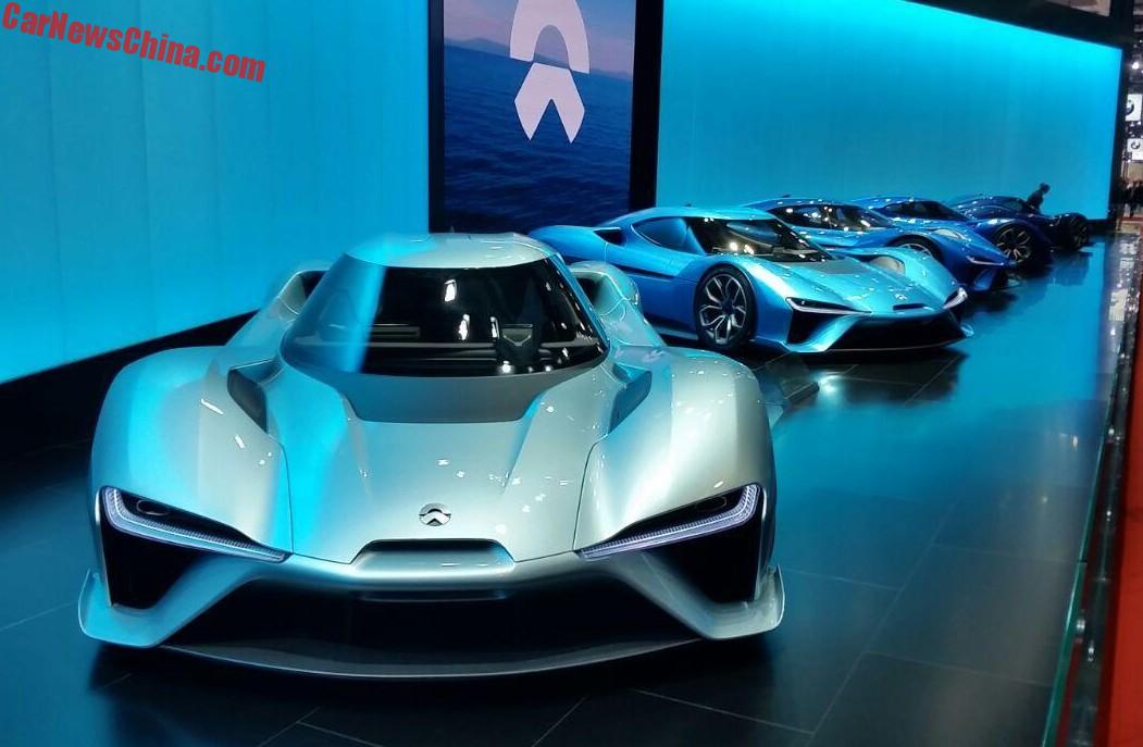 nio ep9 electric super car shanghai times six