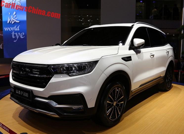 Zotye T500 SUV Unveiled On The Shanghai Auto Show In China