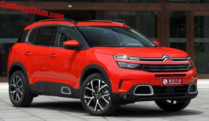 This Is The New Citroen C5 Aircross Suv For China Carnewschina Com