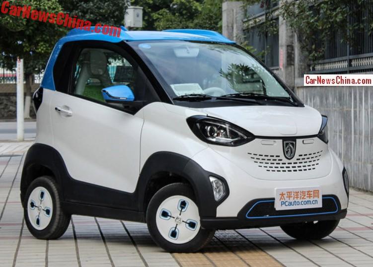 This small electric car made by GM's Chinese joint-venture can