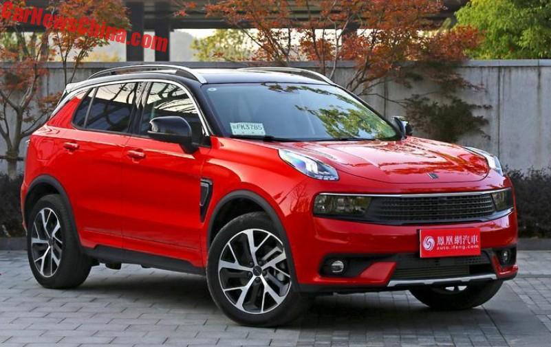 Lynk & Co 01 SUV launches in Europe