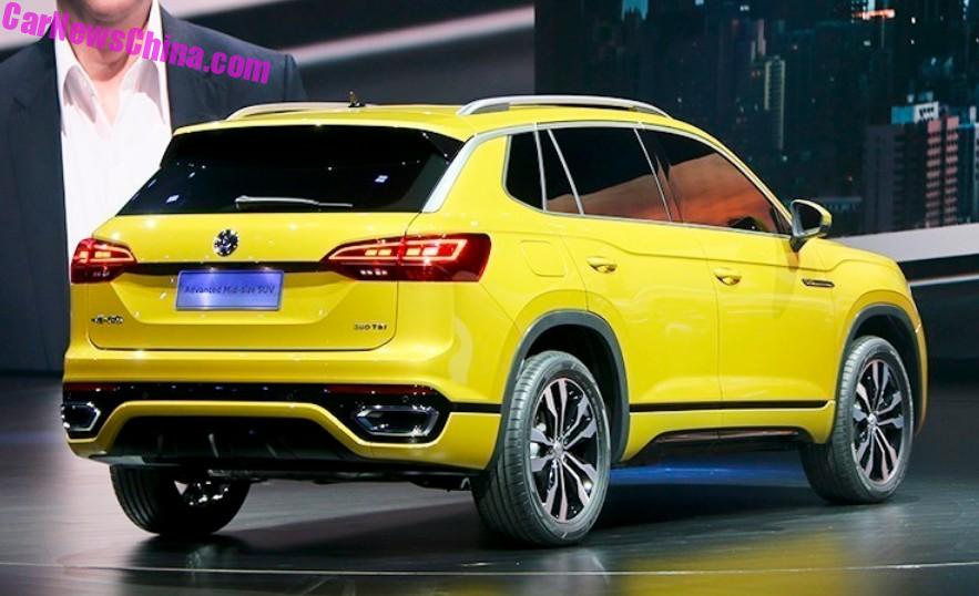 Volkswagen revela Tarek na China; ainda conceito, SUV ...
