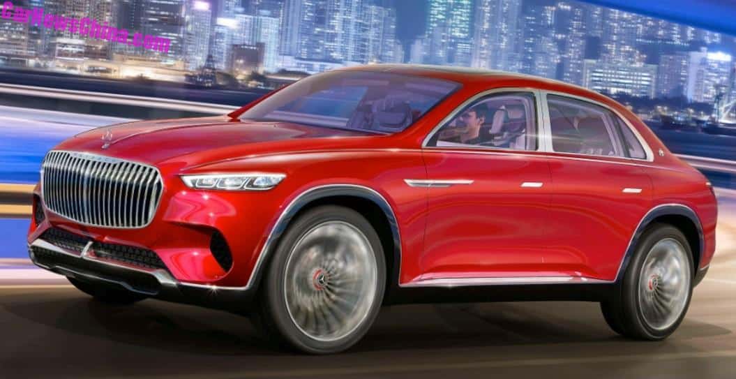 This Is The Vision Mercedes-Maybach Ultimate Luxury Concept Car For The Beijing Auto Show