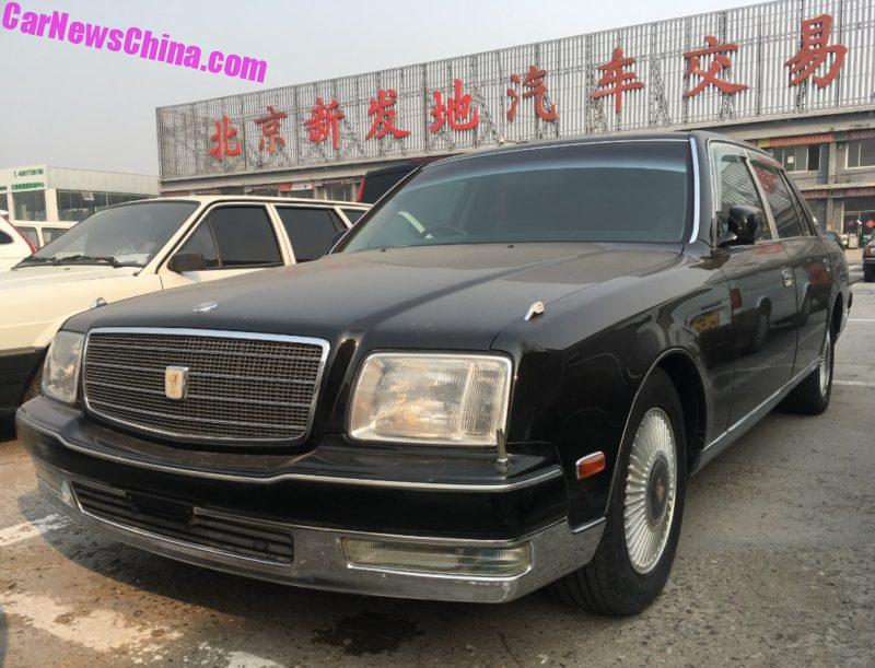 Spotted In China G50 Toyota Century V12 In Black Rhd Carnewschina Com