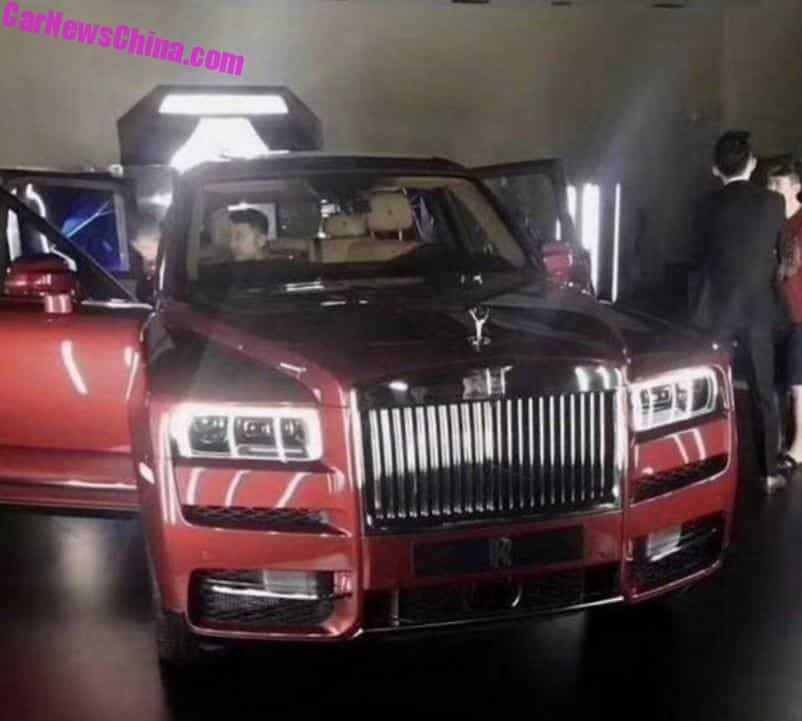 Rolls-Royce Cullinan Arrives In China