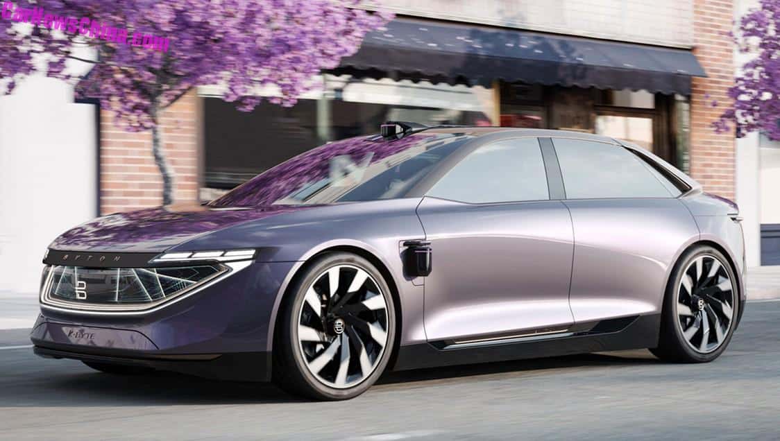 The Byton K-Byte Concept Is A New Autonomous Electric Sedan From China