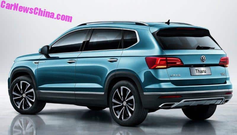 Official Images Of The Volkswagen Tharu SUV For China