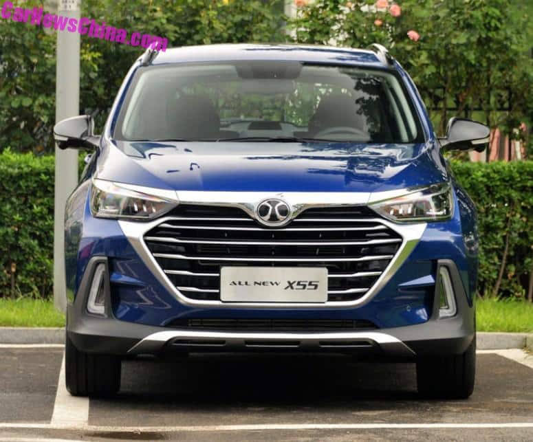 This Is The New Beijing Auto Senova X55 Suv For China Carnewschina Com