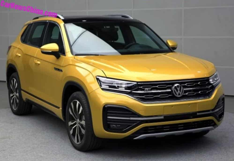 More Photos Of The New Volkswagen Tayron SUV For China