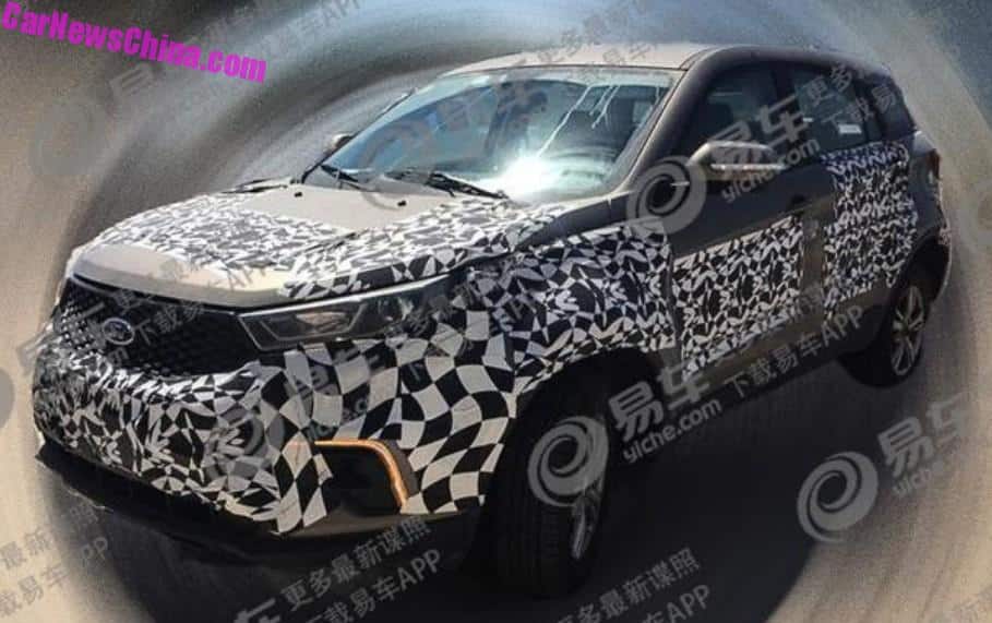 First Spy Shots Of The Not-so New Ford Territory SUV For China