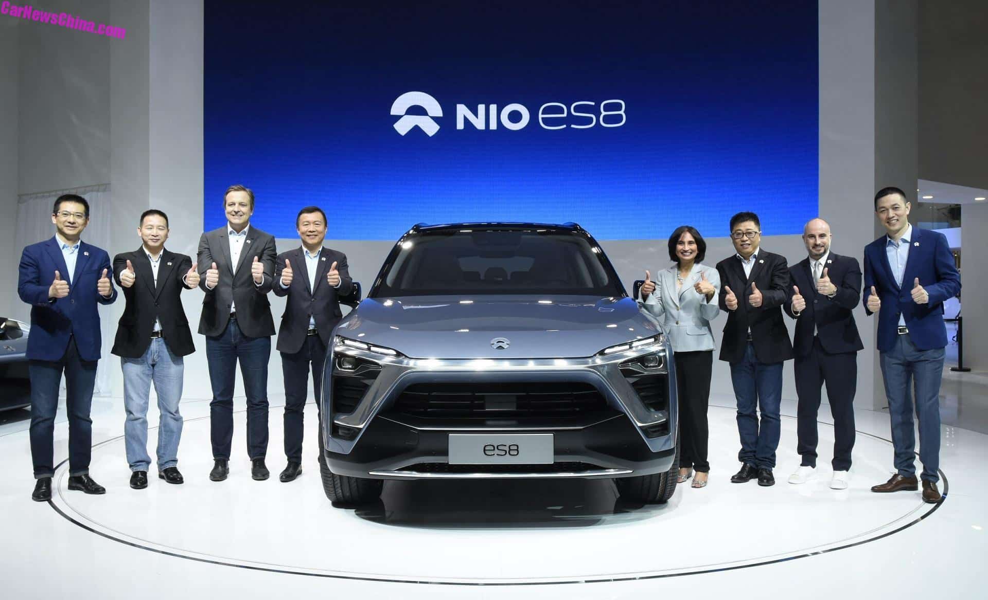 NIO Has Only 17.000 Reservations For The ES8 Electric SUV