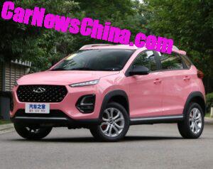 Chery Tiggo 3x Queen Edition Is Pink From The Factory