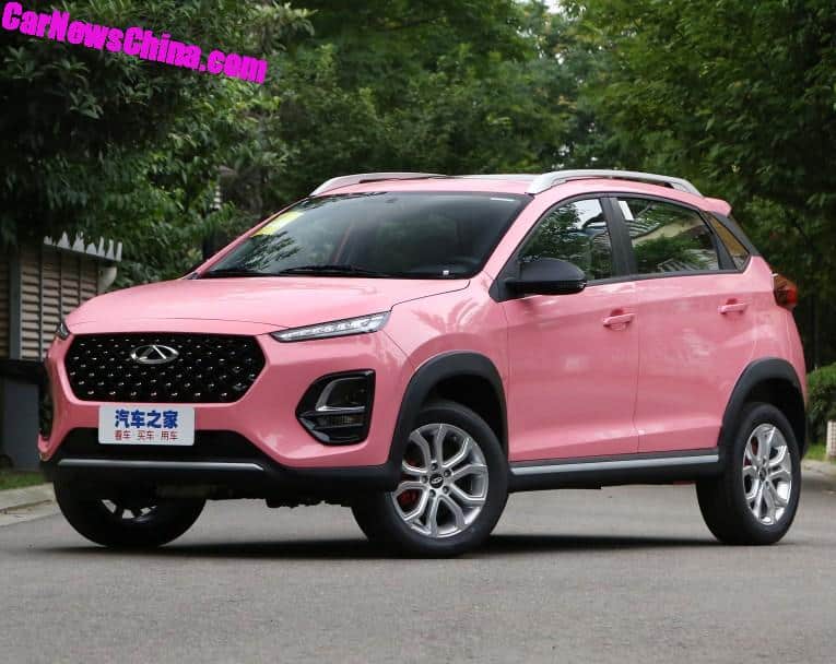 Chery Tiggo 3x Queen Edition Is Pink From The Factory
