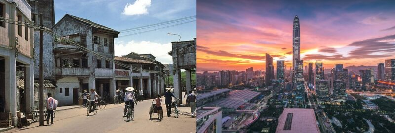 The transformation of Shenzhen