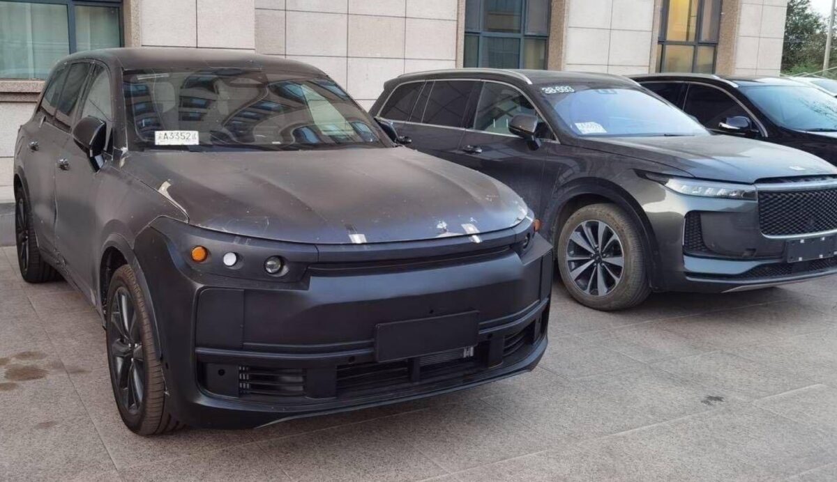Spy Shots Li Auto X01 SUV Is A 448HP FullSize Rangeextender PHEV