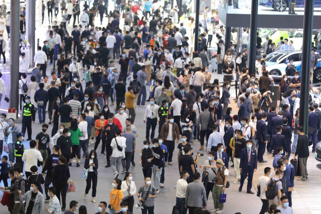 China Autoshow: Automobilunternehmen stellte 241 New Energy Fahrzeuge aus