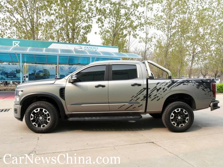 ZX Auto launched a huge Weishi 1949 pickup for $24,460 ZX Auto launched a huge Weishi 1949 pickup for $24,460