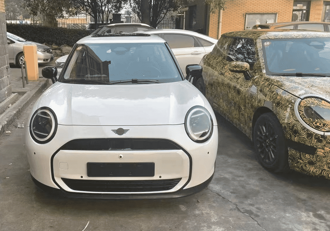 GWM – BMW electric Mini Cooper S spy shots leak in China. Car to be launched in 2023