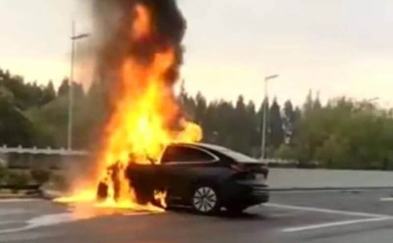 Chinese Electric Vehicles Are On Fire