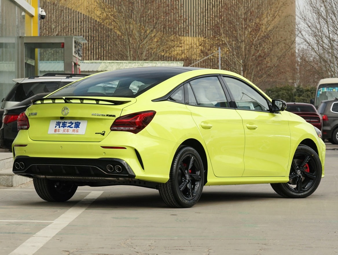 MG5 Scorpio Is A New Compact Sports Sedan For The Chinese Car Market