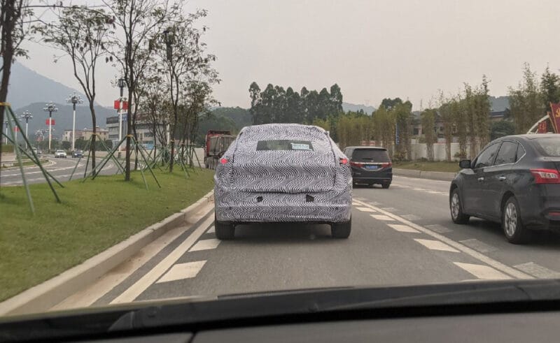 XPENG SUV Rear Spyshot