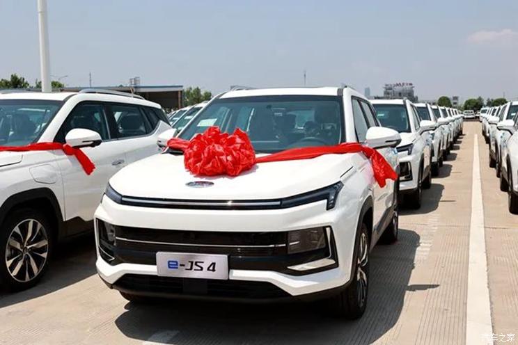 JAC Exports 225 Units Of The E-JS4 EV SUV To Mexico