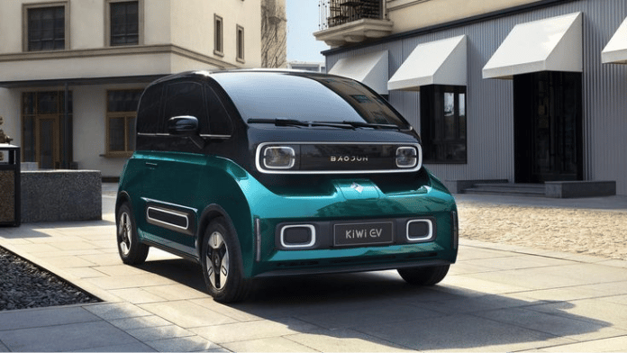 Wuling Bingo Electric Hatchback Spied In The Wild In China