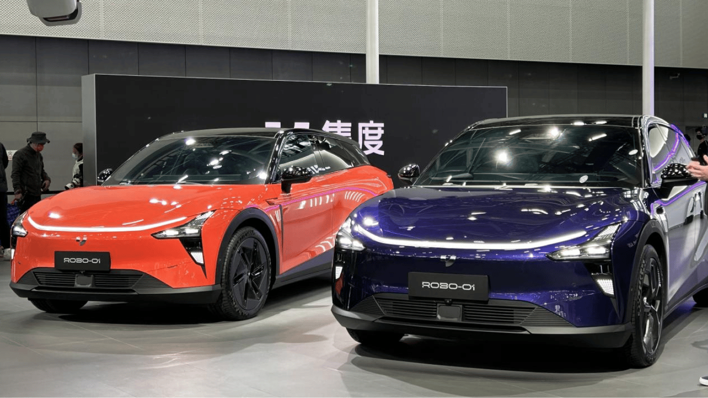 Jidu Robo-01 and Robo-02 EVs Are Real At Guangzhou Auto Show